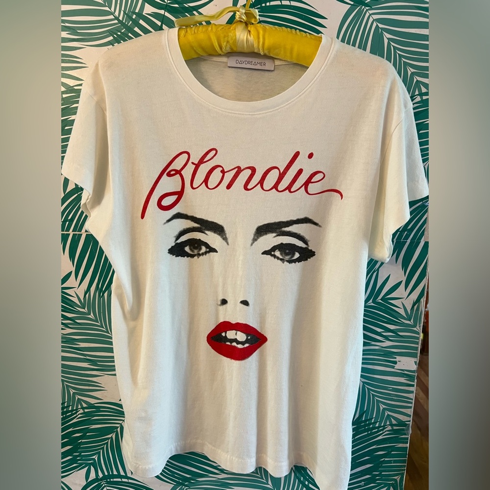 DAYDREAMER | Blondie For Your Eyes Only Tour Tee Vintage White | M | NWOT